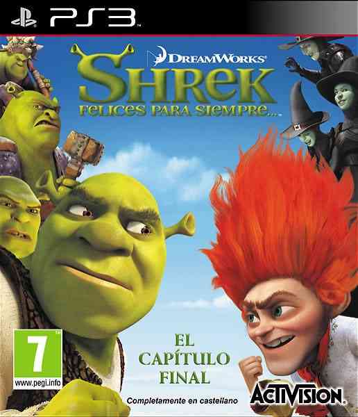 Shrek Felices Para Siempre El Videojuego Ps3